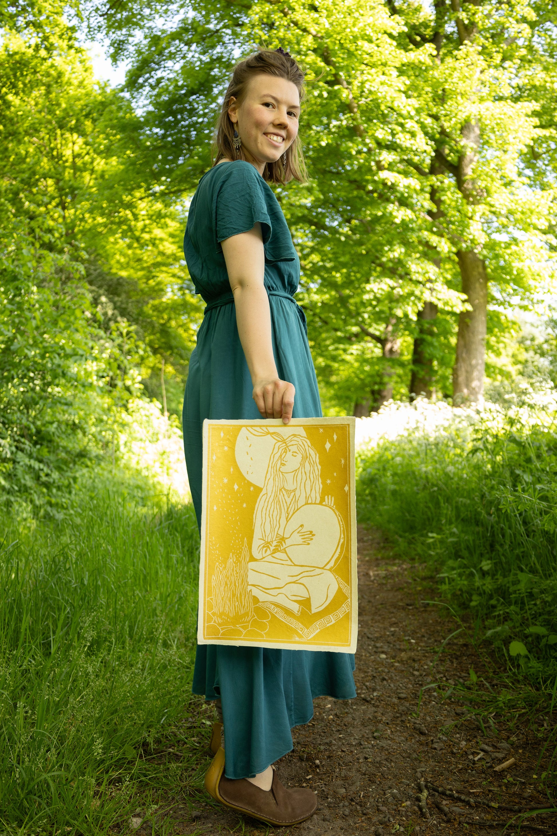 Volle maan magie- Den Haag Amsterdam Hilversum Haarlem Rotterdam Delft Zeist Utrecht Amersfoort Apeldoorn Deventer Arnhem Nijmegen Groningen Zutphen Breda - Aike Ananda Art