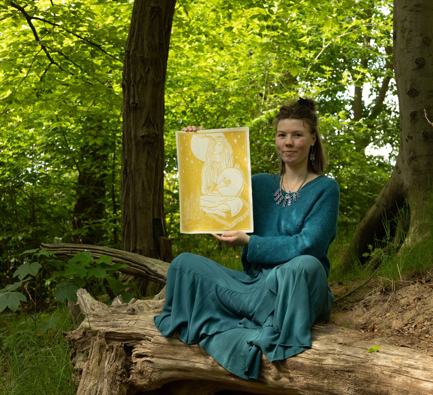 Volle maan magie- Den Haag Amsterdam Hilversum Haarlem Rotterdam Delft Zeist Utrecht Amersfoort Apeldoorn Deventer Arnhem Nijmegen Groningen Zutphen Breda - Aike Ananda Art