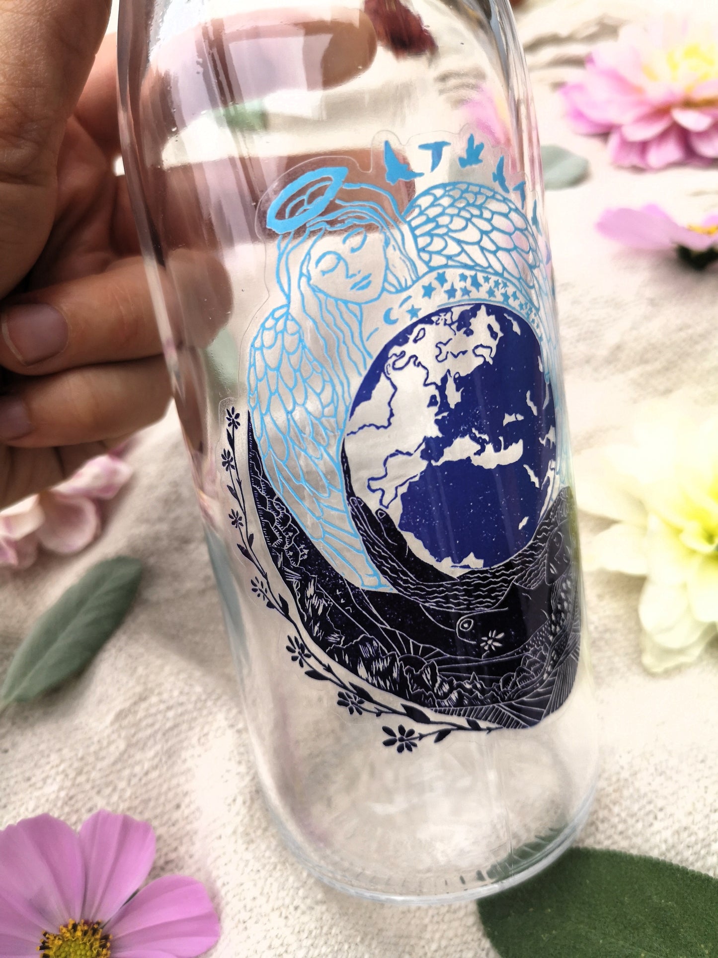 Vrede sticker- Amsterdam Rotterdam Den Haag Utrecht Zutphen Deventer Amersfoort Apeldoorn Arnhem Breda Nijmegen Hilversum Haarlem- Aike Ananda Art