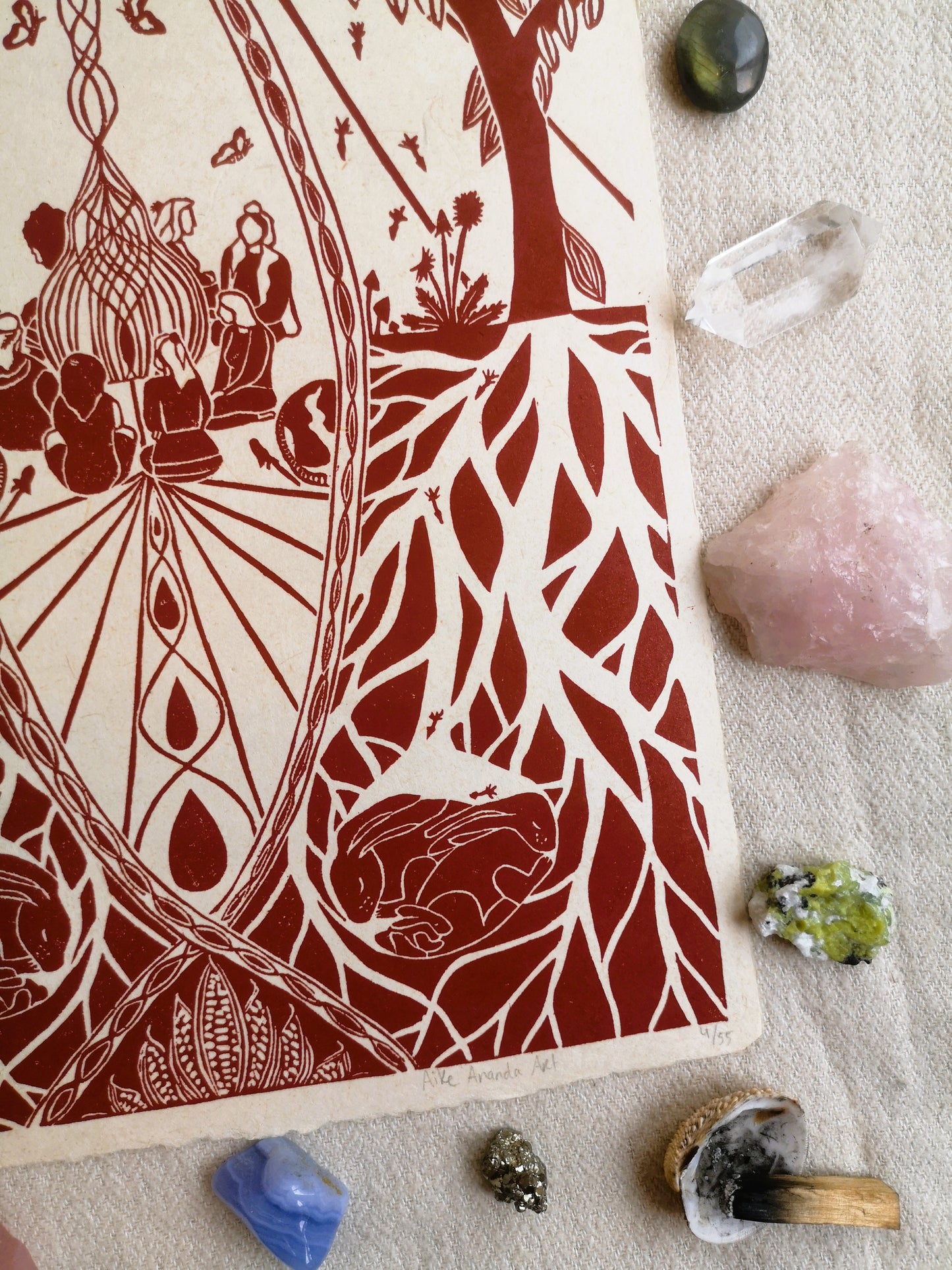 Vrouwen print Amsterdam Rotterdam Den Haag Delft Utrecht Zeist Amersfoort Apeldoorn Deventer Zutphen Arnhem Nijmegen Zwolle Groningen Drenthe- Aike Ananda Art