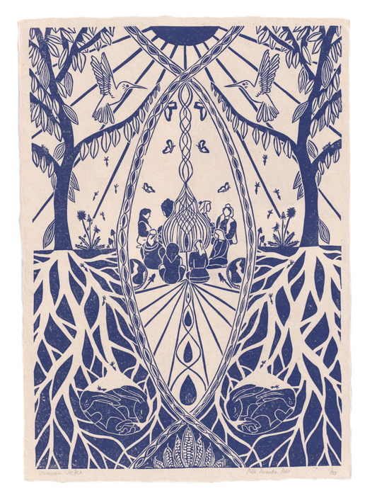 Vrouwen print Amsterdam Rotterdam Den Haag Delft Utrecht Zeist Amersfoort Apeldoorn Deventer Zutphen Arnhem Nijmegen Zwolle Groningen Drenthe- Aike Ananda Art