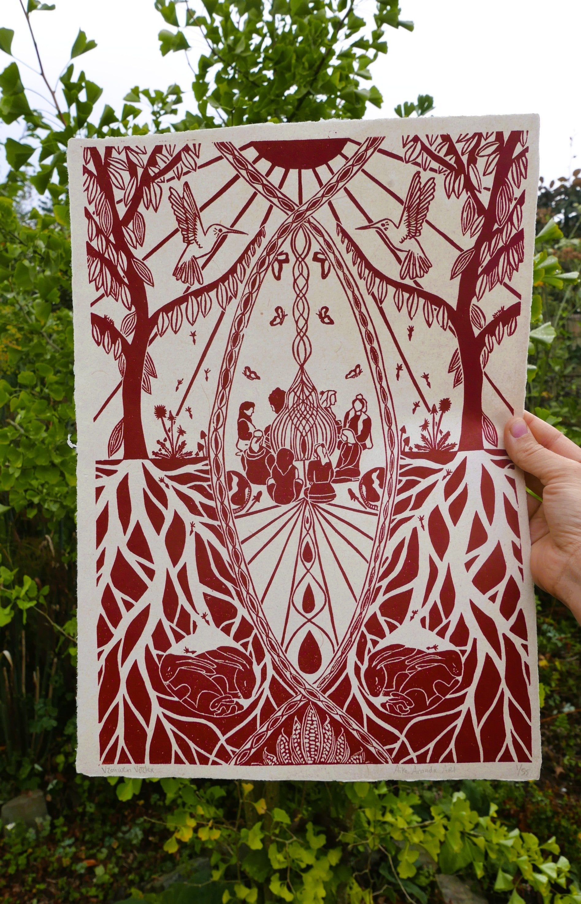 Vrouwen print Amsterdam Rotterdam Den Haag Delft Utrecht Zeist Amersfoort Apeldoorn Deventer Zutphen Arnhem Nijmegen Zwolle Groningen Drenthe- Aike Ananda Art