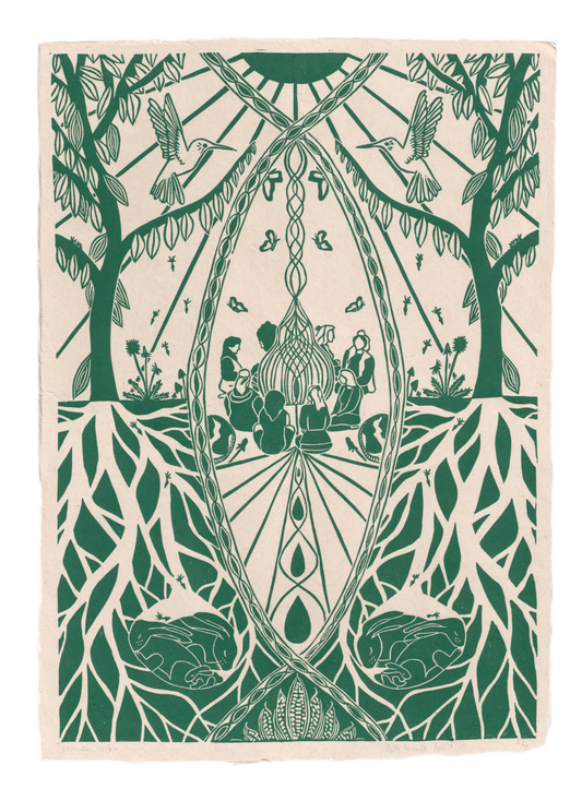 Vrouwen print Amsterdam Rotterdam Den Haag Delft Utrecht Zeist Amersfoort Apeldoorn Deventer Zutphen Arnhem Nijmegen Zwolle Groningen Drenthe- Aike Ananda Art