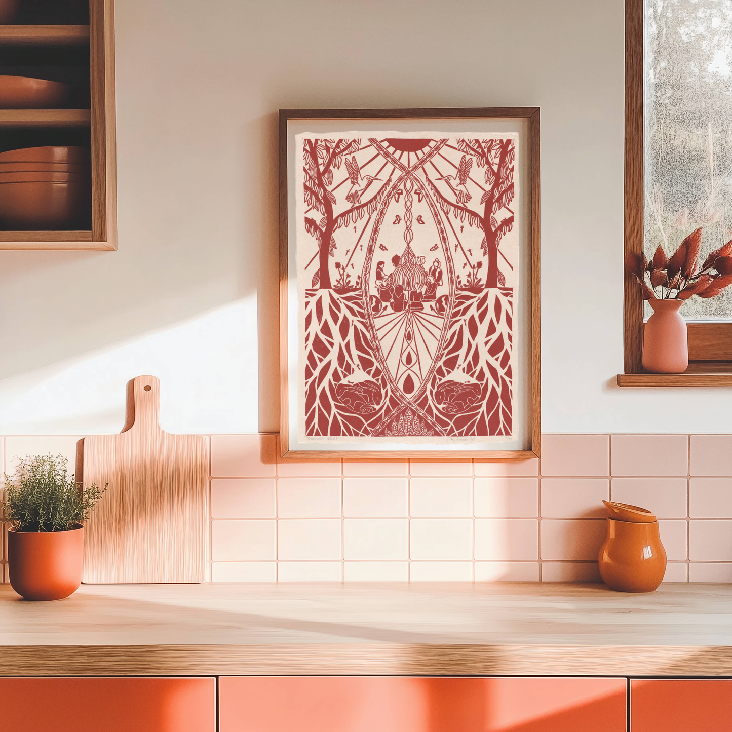 Vrouwen print Amsterdam Rotterdam Den Haag Delft Utrecht Zeist Amersfoort Apeldoorn Deventer Zutphen Arnhem Nijmegen Zwolle Groningen Drenthe- Aike Ananda Art