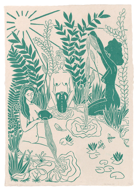 Vrouwencirkel print Amsterdam Rotterdam Den Haag Delft Utrecht Zeist Amersfoort Apeldoorn Deventer Zutphen Arnhem Nijmegen Zwolle Groningen Drenthe- Aike Ananda Art