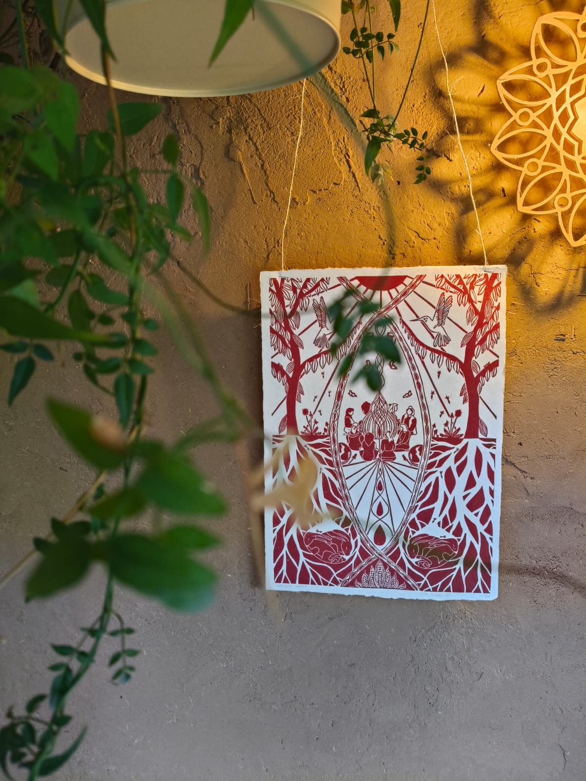 Vrouwen Vortex- Jaspis rood