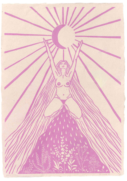 Womb Wisdom print- Amsterdam Utrecht Zeist Amersfoort Rotterdam Den Haag Gouda Arnhem Nijmegen Zutphen Zwolle Breda Deventer- Aike Ananda Art