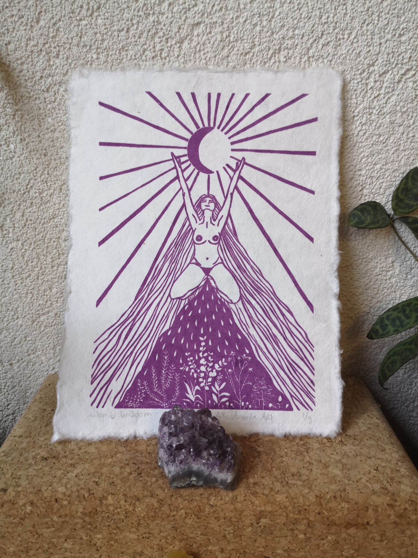 Womb Wisdom print- Amsterdam Utrecht Zeist Amersfoort Rotterdam Den Haag Gouda Arnhem Nijmegen Zutphen Zwolle Breda Deventer- Aike Ananda Art