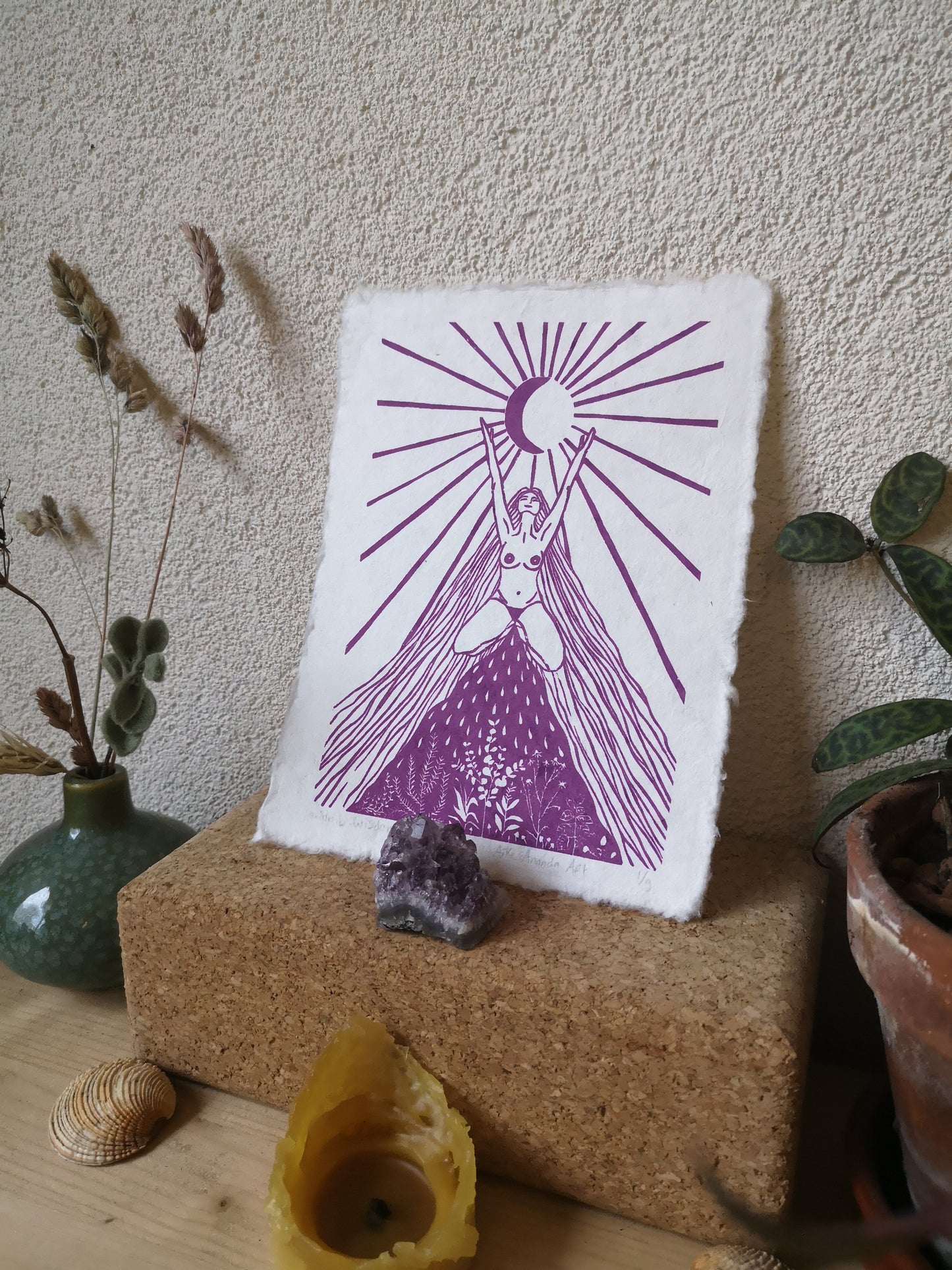 Womb Wisdom print- Amsterdam Utrecht Zeist Amersfoort Rotterdam Den Haag Gouda Arnhem Nijmegen Zutphen Zwolle Breda Deventer- Aike Ananda Art