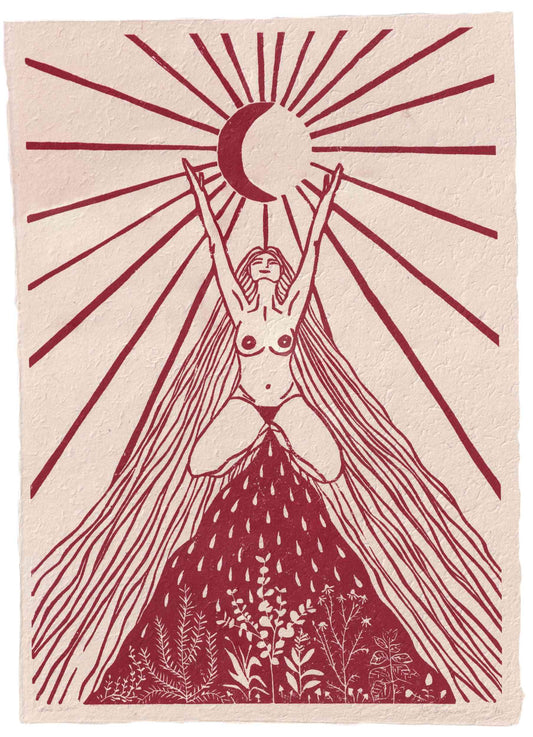 Womb Wisdom print- Amsterdam Utrecht Zeist Amersfoort Rotterdam Den Haag Gouda Arnhem Nijmegen Zutphen Zwolle Breda Deventer- Aike Ananda Art