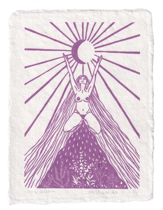 Womb Wisdom print- Amsterdam Utrecht Zeist Amersfoort Rotterdam Den Haag Gouda Arnhem Nijmegen Zutphen Zwolle Breda Deventer- Aike Ananda Art