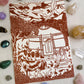 Yurt print Amsterdam Rotterdam Den Haag Delft Utrecht Zeist Amersfoort Apeldoorn Deventer Zutphen Arnhem Nijmegen Zwolle Groningen Drenthe- Aike Ananda Art