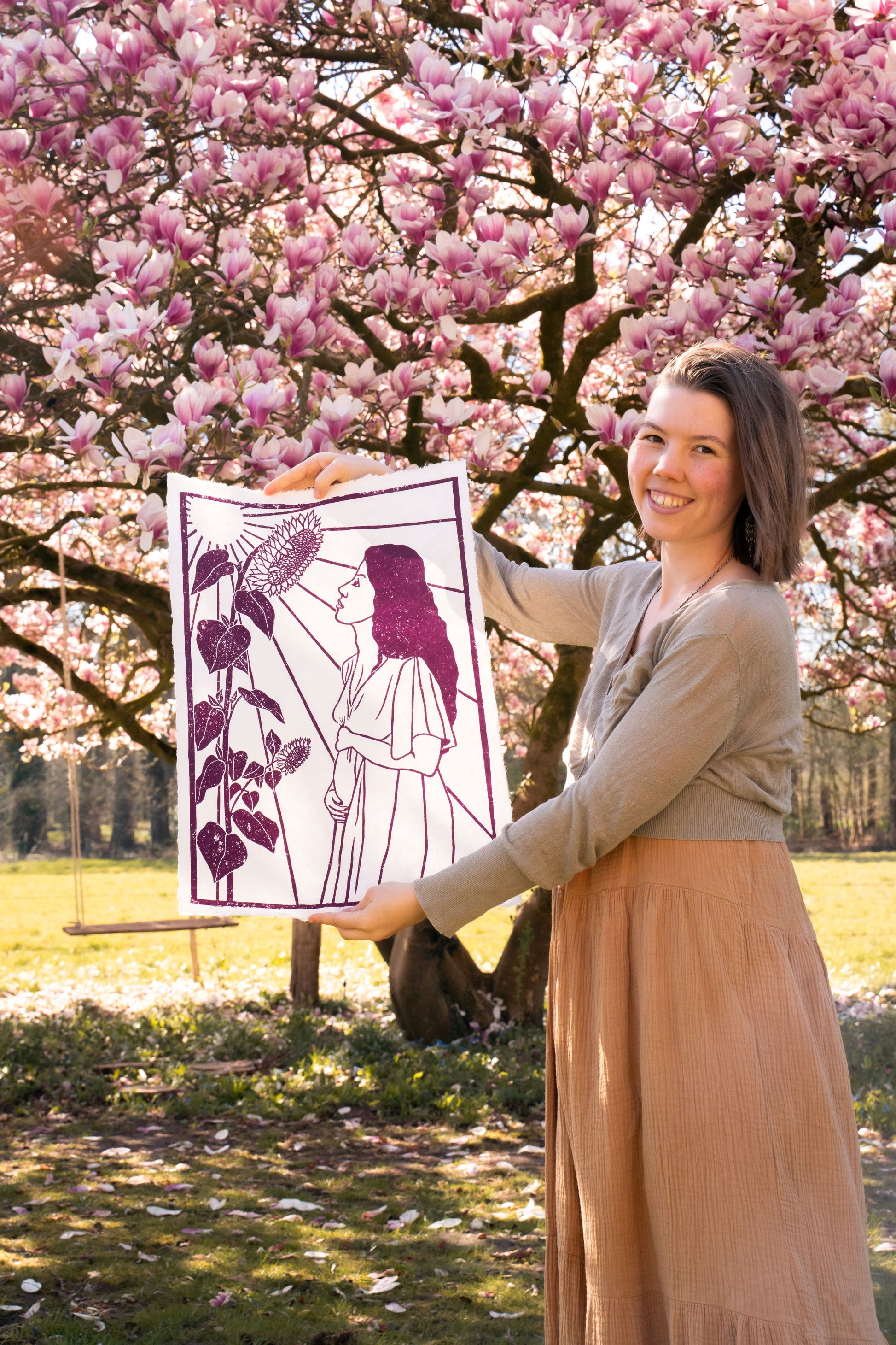 Zwangerschap print Amsterdam Rotterdam Den Haag Delft Utrecht Zeist Amersfoort Apeldoorn Deventer Zutphen Arnhem Nijmegen Zwolle Groningen Drenthe- Aike Ananda Art