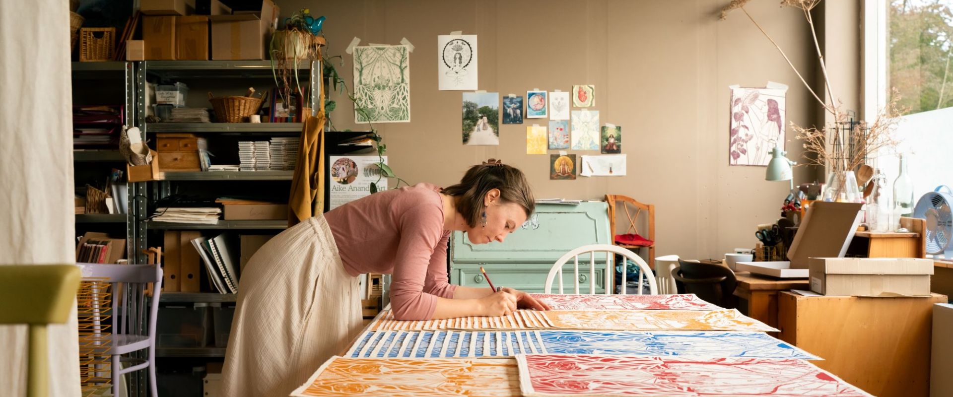 linosnede- Zutphen eefde gorssel deventer nijmegen arnhem apeldoorn amersfoort hilversum utrecht zeist driebergen doorn maarn amsterdam rotterdam delft den haag gouda den bosch bergen groningen drenthe -Aike Ananda Art