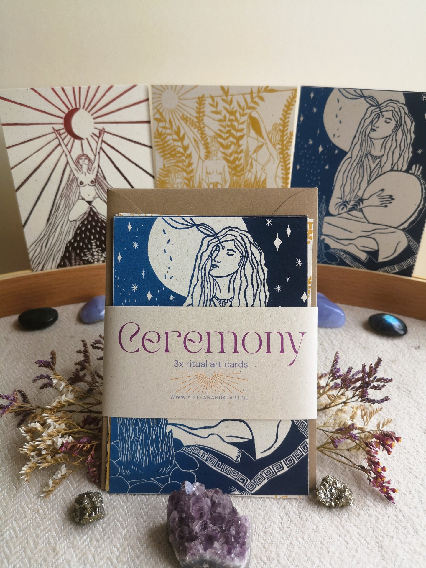 rituele kaarten Zutphen Arnhem Gelderland Apeldoorn Deventer Utrecht Drenthe Zwolle Nijmegen Zeist Aike Ananda Art