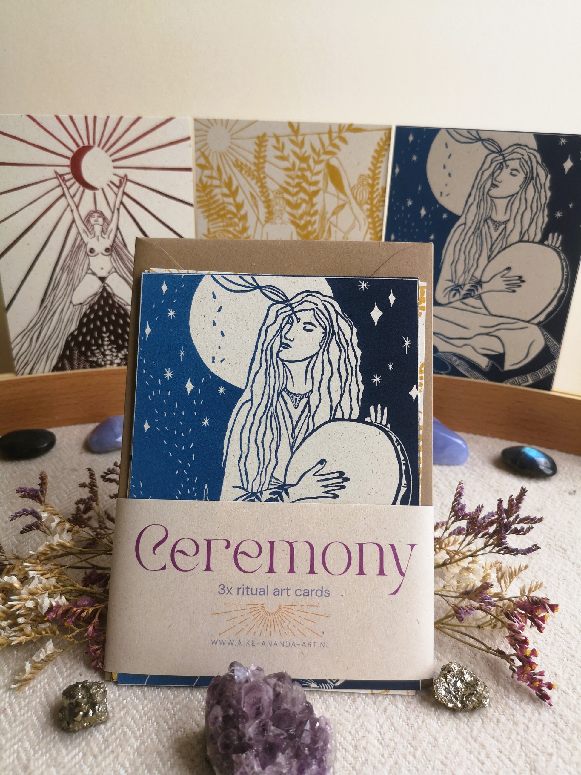 rituele kaarten Zutphen Arnhem Gelderland Apeldoorn Deventer Utrecht Drenthe Zwolle Nijmegen Zeist Aike Ananda Art