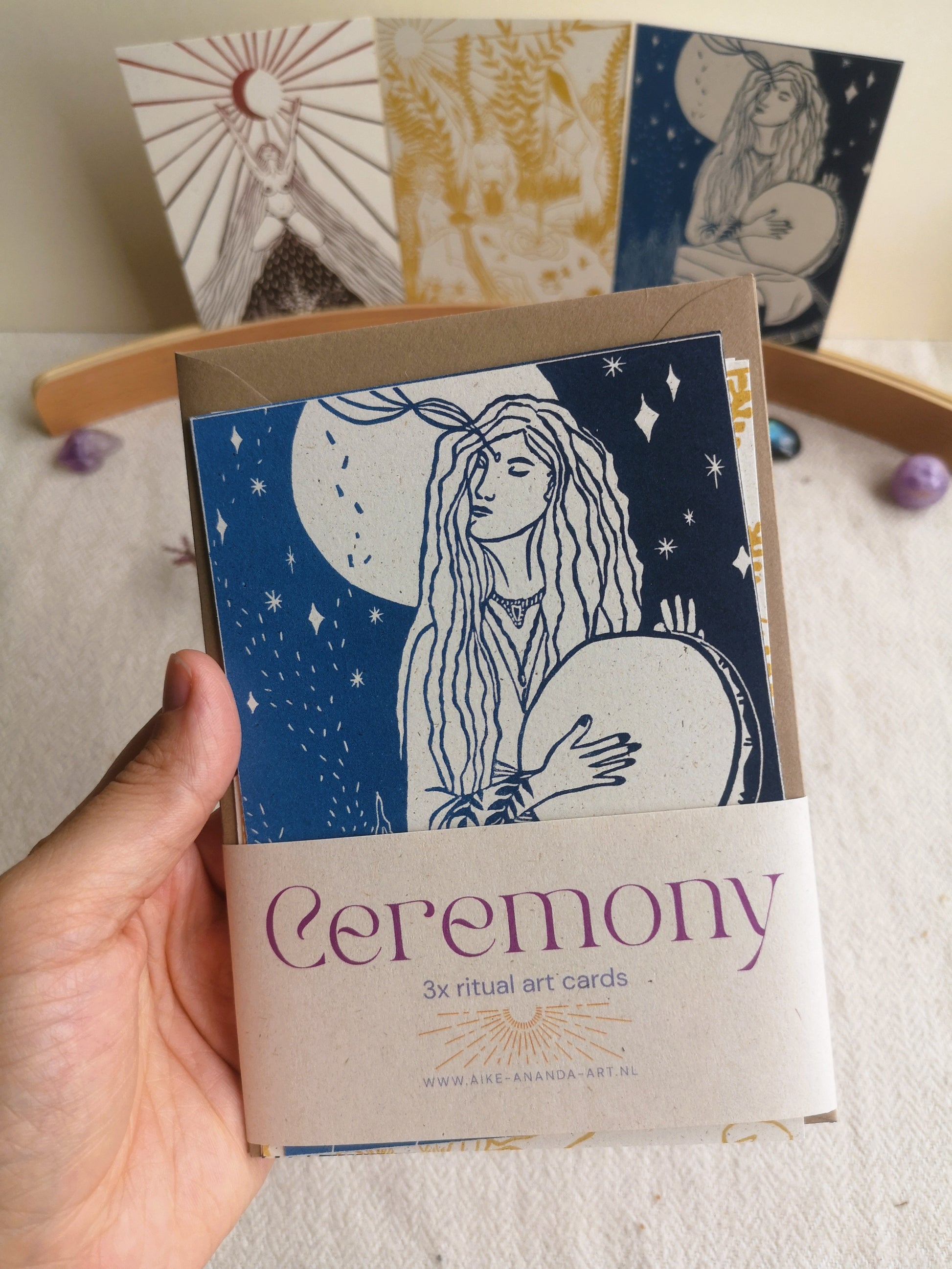 rituele kaarten Zutphen Arnhem Gelderland Apeldoorn Deventer Utrecht Drenthe Zwolle Nijmegen Zeist Aike Ananda Art