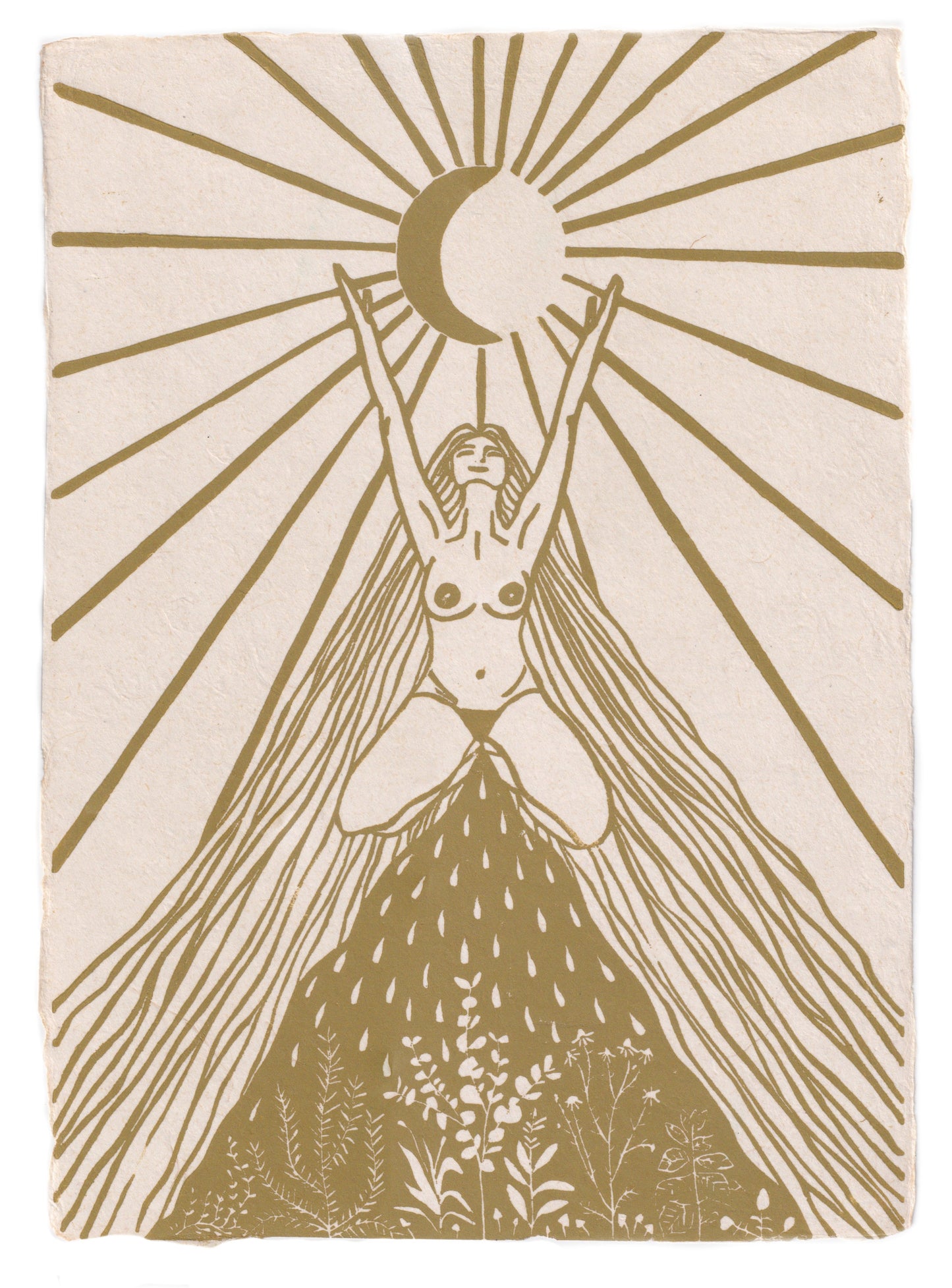 Womb Wisdom- mosgroen A4